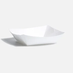 Charola de papel blanco Easy Dish 310.5 ml / 10.5 oz
